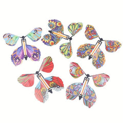 10 Pcs Magic Wind Up Flying Butterfly Surprise In The Book