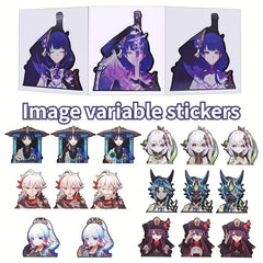 3D Anime Cartoon Character Stickers Waterproof Decals