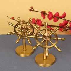 Copper Ornament Brass Rudder Creative Decoration Good Luck