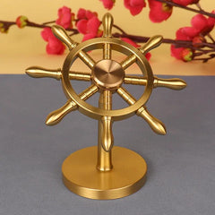 Copper Ornament Brass Rudder Creative Decoration Good Luck