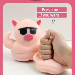 Slow Bounce Squeeze Pig Toy - Deco