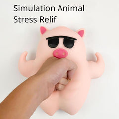 Slow Bounce Squeeze Pig Toy - Deco