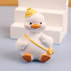 Duck Resin Ornaments Cartoon Yellow Duck Home Furnishings Car Ornaments