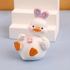 Duck Resin Ornaments Cartoon Yellow Duck Home Furnishings Car Ornaments