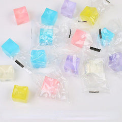 Ice Cube Pinch Toy Kids Decompression Jelly Pinch Toy