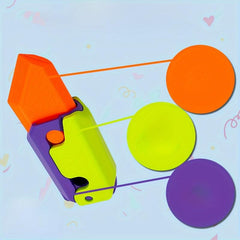 3D Printed Gravity Carrot Fidget Toy