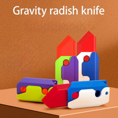 3D Printed Gravity Carrot Fidget Toy