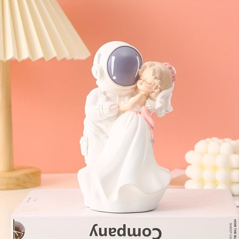 Resin Wedding Staircase Decorative Couple Ornaments