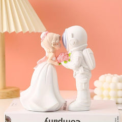 Resin Wedding Staircase Decorative Couple Ornaments