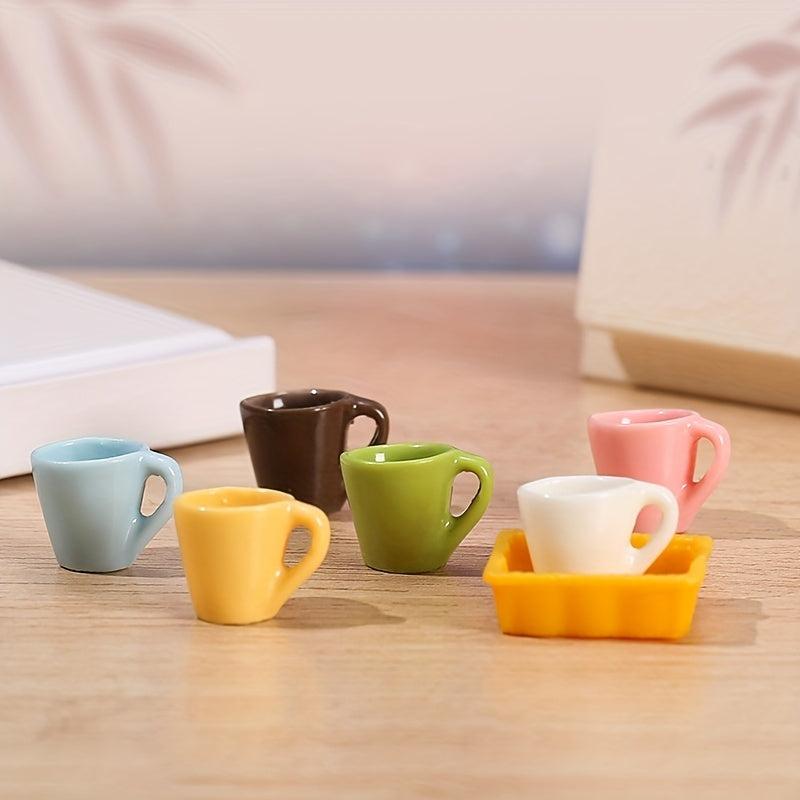7pcs Cup Micro Landscape Series DIY Decoration Set for Sand Table