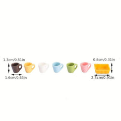 7pcs Cup Micro Landscape Series DIY Decoration Set for Sand Table