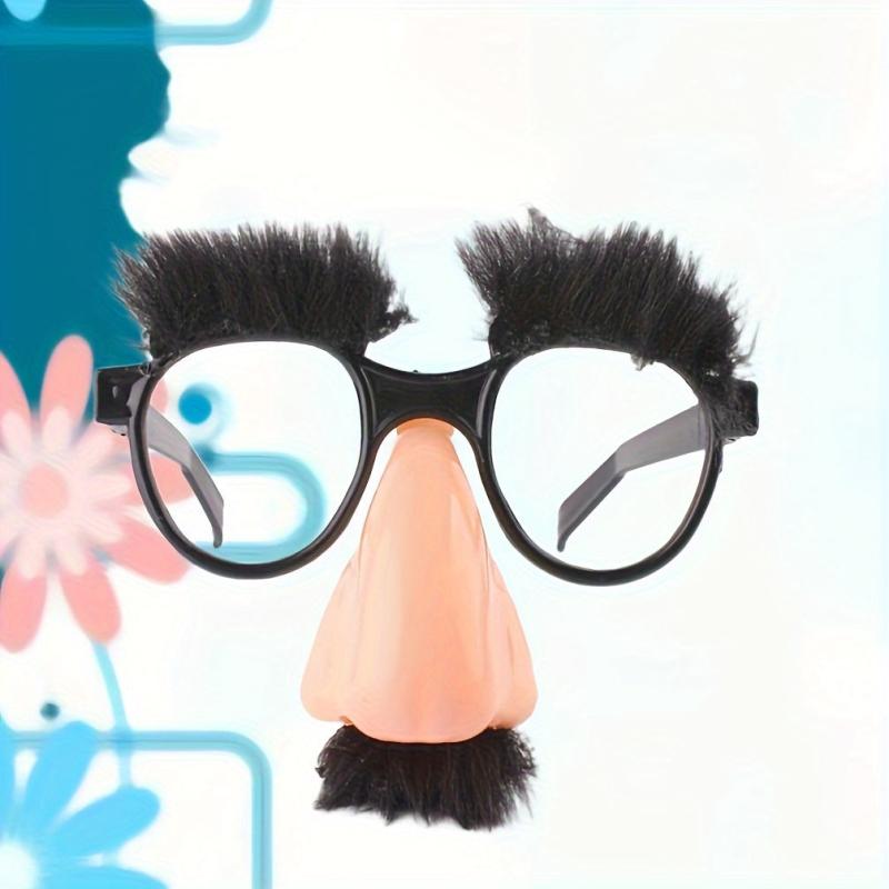Fuzzy Nose and Glasses Party Favor Halloween Decor