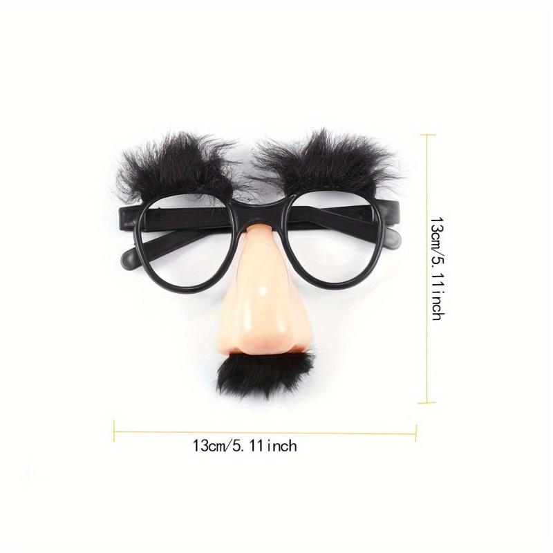 Fuzzy Nose and Glasses Party Favor Halloween Decor
