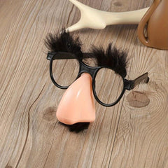 Fuzzy Nose and Glasses Party Favor Halloween Decor