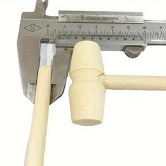 Small Wooden Crab Hammer, Adult Party Mallet for Cake, Golden Egg Hammer