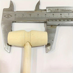 Small Wooden Crab Hammer, Adult Party Mallet for Cake, Golden Egg Hammer
