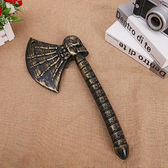 Halloween Plastic Ax Props Tricky Drama Short Weapon Cosplay