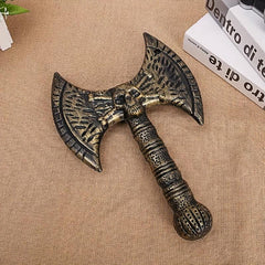 Halloween Plastic Ax Props Tricky Drama Short Weapon Cosplay