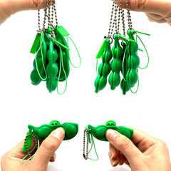 Edamame Pea Pinching Toy Stress Relief Fidget Toy