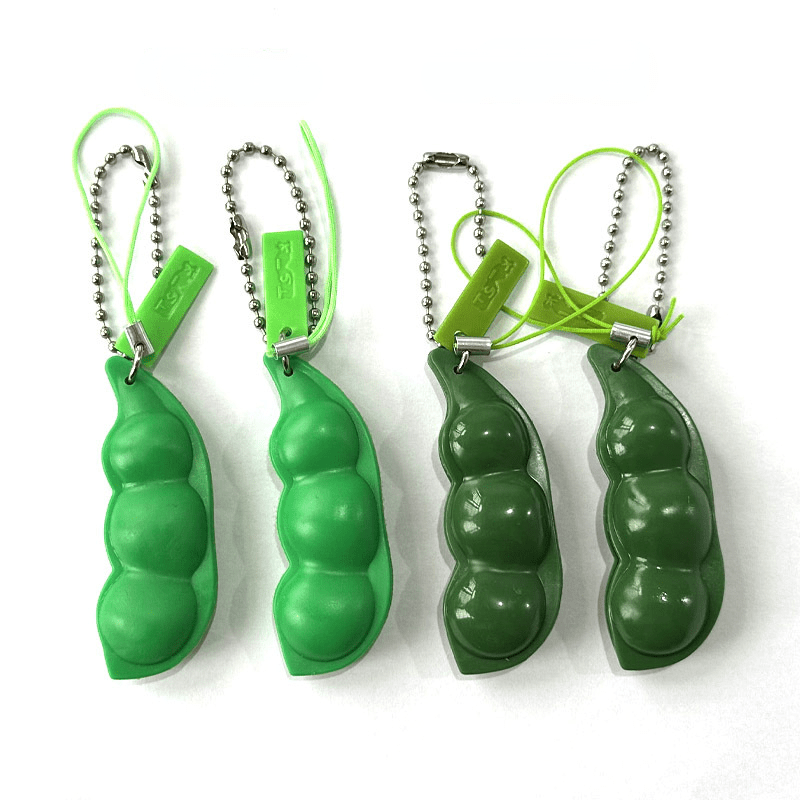 Edamame Pea Pinching Toy Stress Relief Fidget Toy