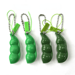 Edamame Pea Pinching Toy Stress Relief Fidget Toy