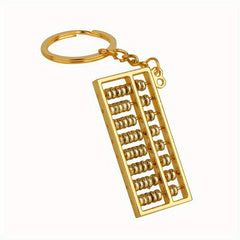 Abacus Metal Keychain Mini Portable Eight-Speed & Six-Speed Abacus