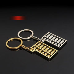 Abacus Metal Keychain Mini Portable Eight-Speed & Six-Speed Abacus