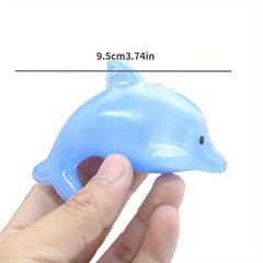 Dolphin Pendant Nightlight Colorful Luminous Gift Lanyard