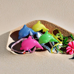 Dolphin Pendant Nightlight Colorful Luminous Gift Lanyard
