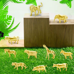 24pcs Zoo Safari Animal Figures Jungle Animal Birthday Decor