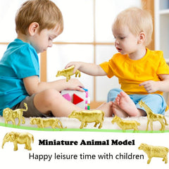 24pcs Zoo Safari Animal Figures Jungle Animal Birthday Decor