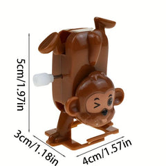 Upside Down Walking Monkey Clockwork Toy for Parties and Gatherings