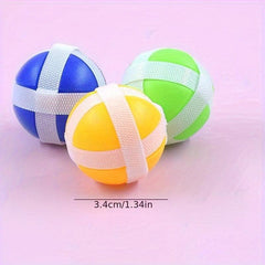 Hook & Loop Balls for Fabric Dart Board Safe Sport Balls Adults Teens Indoor