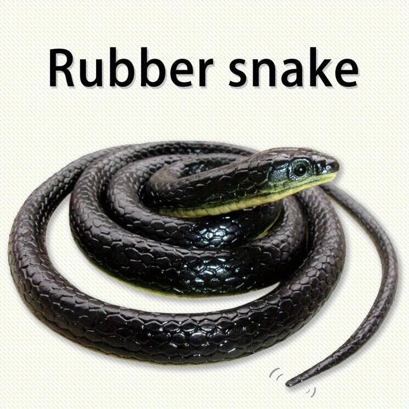 50 Inch Rubber Snake Model Halloween Prank Toy