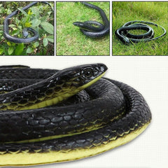 50 Inch Rubber Snake Model Halloween Prank Toy