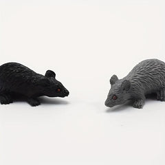 Creepy Mini Grey Baby Mouse Prank Model for Halloween