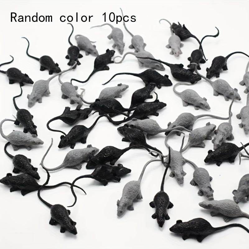 Creepy Mini Grey Baby Mouse Prank Model for Halloween