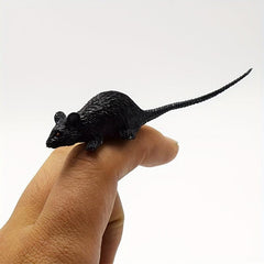 Creepy Mini Grey Baby Mouse Prank Model for Halloween