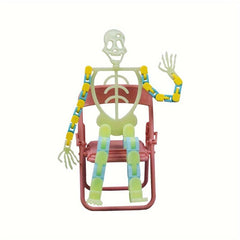 Glowing Terrifying Skeleton Stress Relief Toy