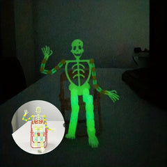 Glowing Terrifying Skeleton Stress Relief Toy