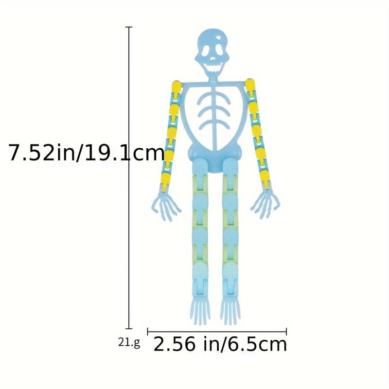 Glowing Terrifying Skeleton Stress Relief Toy
