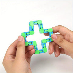 Fluid Bracelet Folding Decompression Bicycle Chain Toy