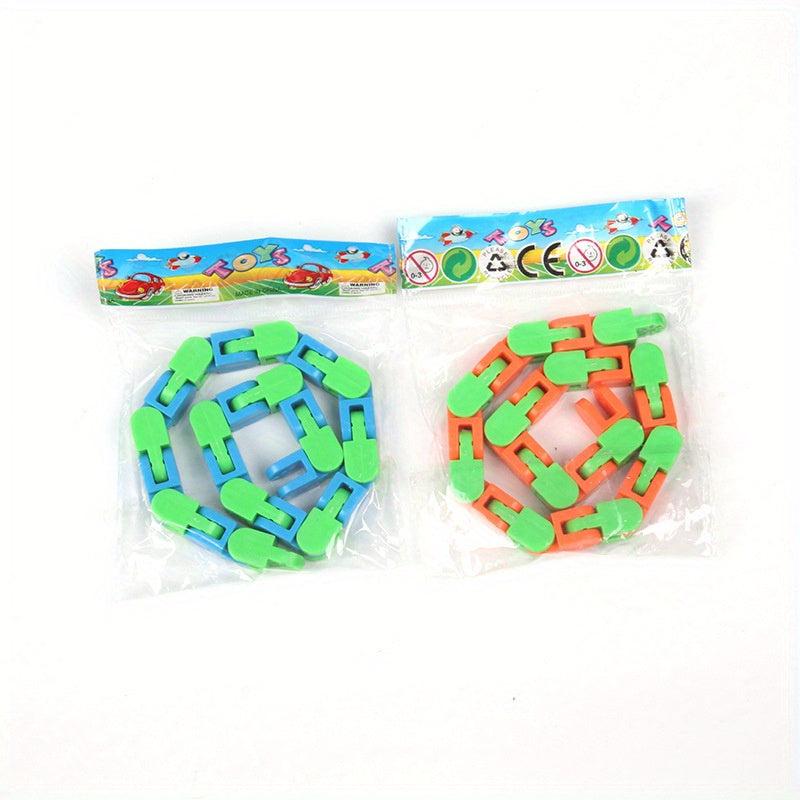 Fluid Bracelet Folding Decompression Bicycle Chain Toy