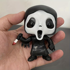 Ghost Face Figure Toy | Spooky Model Gift