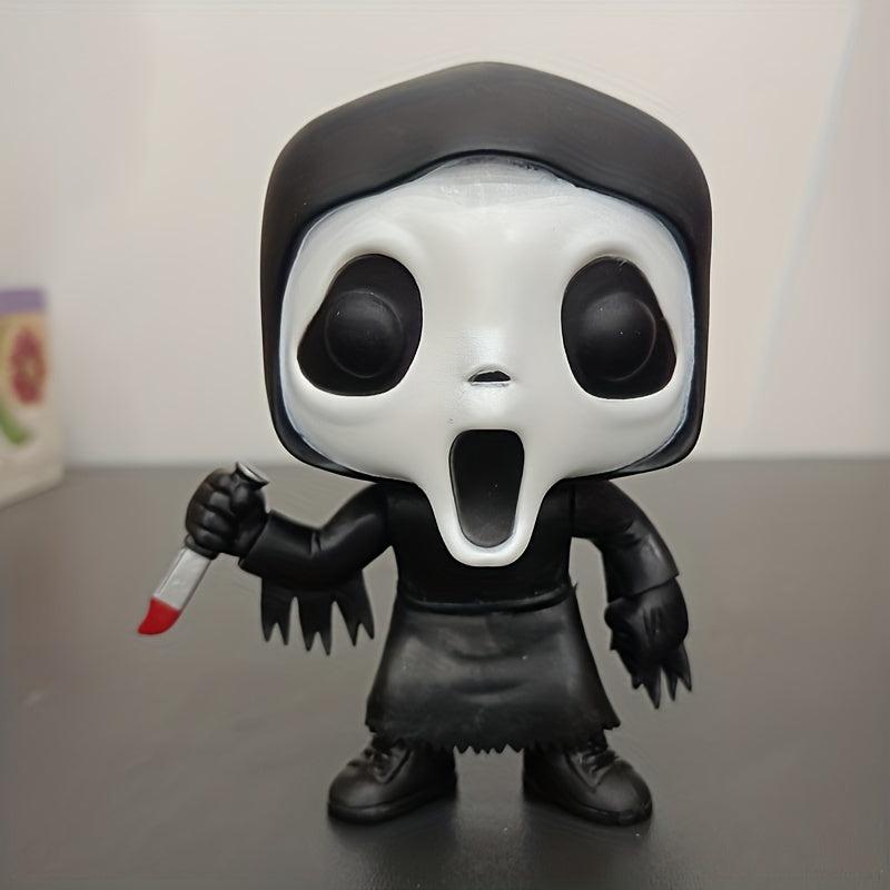 Ghost Face Figure Toy | Spooky Model Gift
