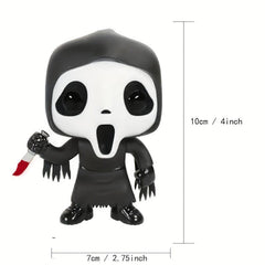 Ghost Face Figure Toy | Spooky Model Gift
