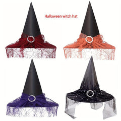Witch Hat Headdress Dress Up Funny Hat Halloween Party Props