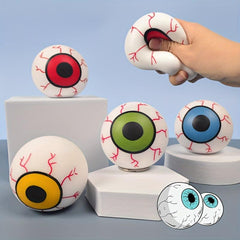 Horror Eyeball TPR Decompression Eye Bead Ball Tricky Toy