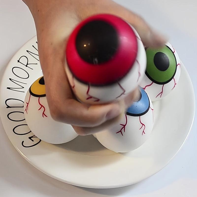 Horror Eyeball TPR Decompression Eye Bead Ball Tricky Toy