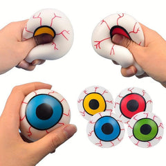 Horror Eyeball TPR Decompression Eye Bead Ball Tricky Toy